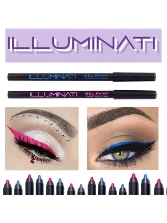 Illuminati Other - New/Sealed Illuminati Gel Paint Eyeliner Set in Electric Pink & Electric Blue
